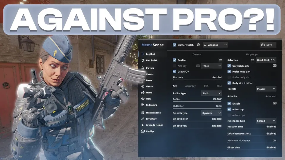 When CS2 Cheats meet a PRO (Memesense 2026). ft. @RuxGaming